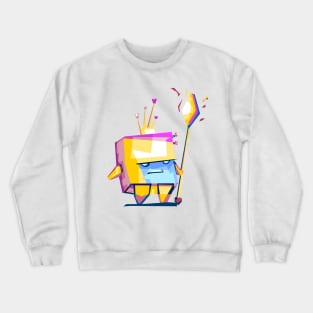 i'm the king cute Crewneck Sweatshirt